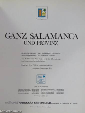 Ganz Salamanca und Provinz