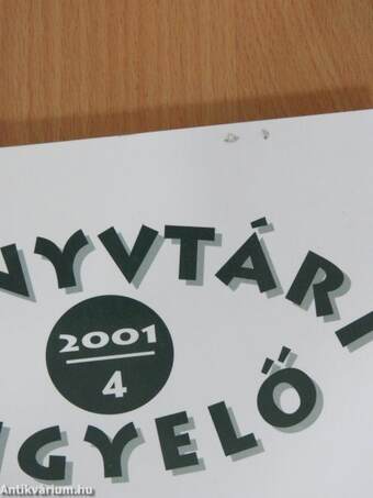 Könyvtári Figyelő 2001/4.