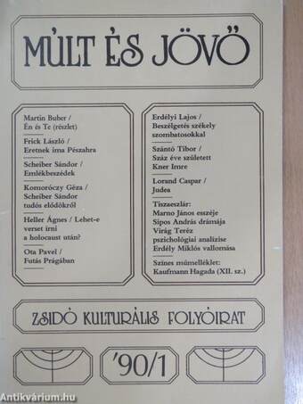 Múlt és Jövő 1990/1.