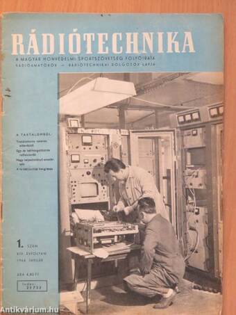 Rádiótechnika 1964. (nem teljes évfolyam)