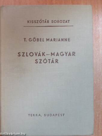 Szlovák-magyar szótár