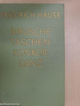 Biblische Taschenkonkordanz