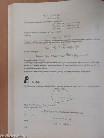 Matematika 16-18 éveseknek