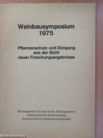 Weinbausymposium 1975