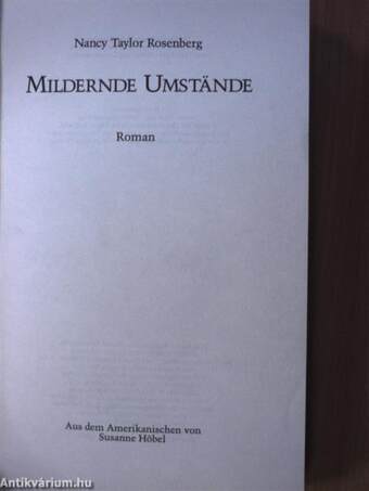 Mildernde Umstände