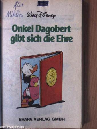 Onkel Dagobert gibt sich die Ehre