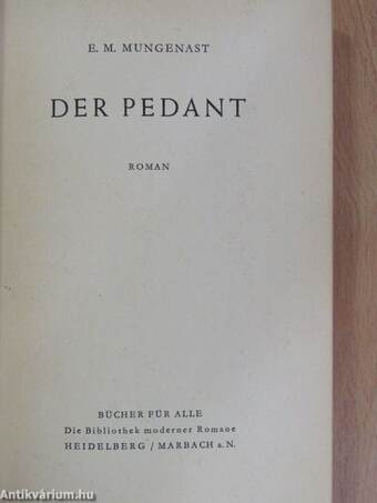 Der Pedant