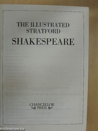 The Illustrated Stratford Shakespeare