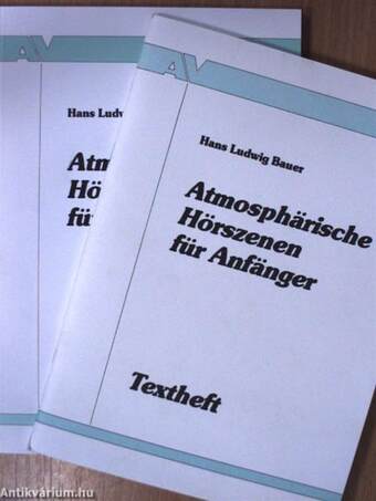 Atmosphärische Hörszenen für Anfänger Textheft/Arbeitsbuch - 2 kazettával