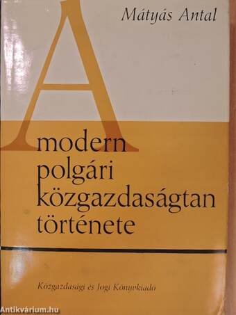 A modern polgári közgazdaságtan története