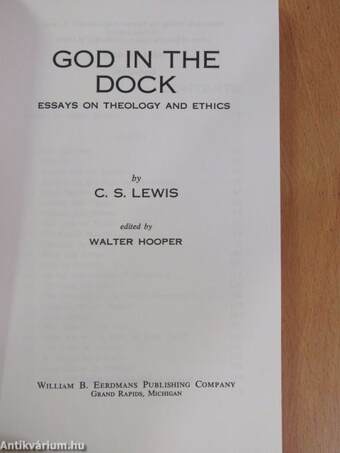 God in the Dock