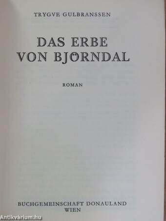 Das Erbe von Björndal 