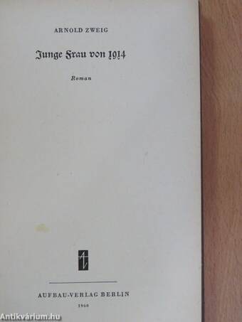 Junge Frau von 1914