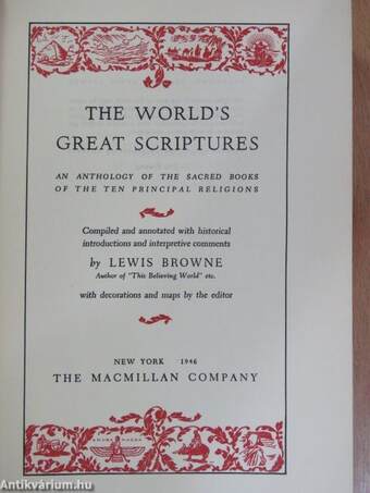 The World's Great Scriptures