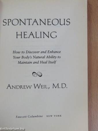 Spontaneous Healing