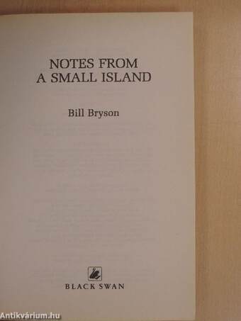 Notes from a Small Island