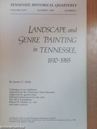 Landscape and Genre Painting in Tennessee, 1810-1985 - Summer 1985