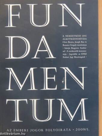 Fundamentum 2009/1-4.