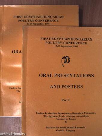 Oral Presentations and Posters I-II.