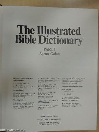 The Illustrated Bible Dictionary I.