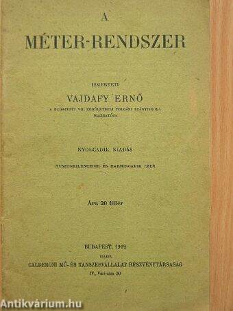 A méter-rendszer