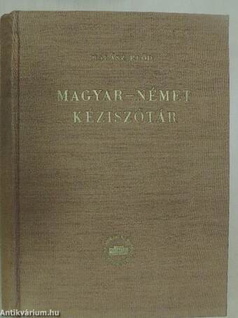 Magyar-német kéziszótár