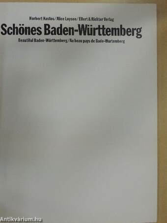 Schönes Baden-Württemberg/Beautiful Baden-Württemberg/Au beau pays de Bade-Wurtemberg