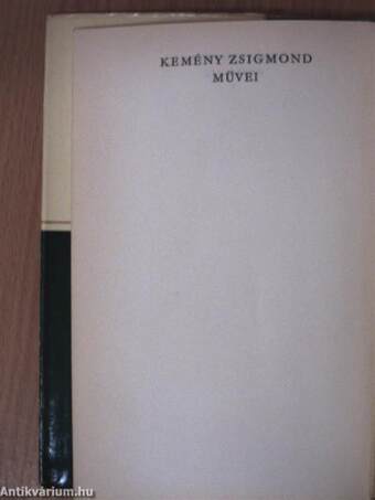 "11 kötet a Kemény Zsigmond művei sorozatból (nem teljes sorozat)"