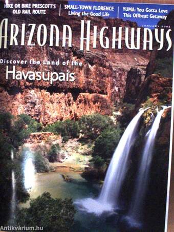 Arizona Highways January-December 2002.