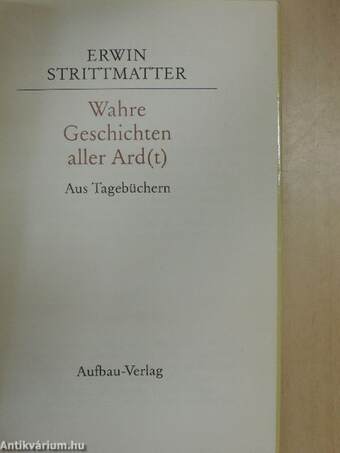 Wahre Geschichten aller Ard(t)