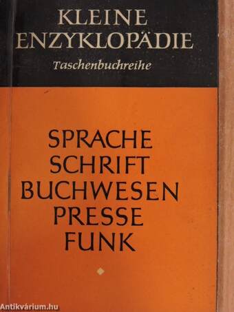 Sprache, schrift, buchwesen, presse, funk