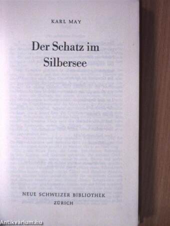 Der Schatz im Silbersee