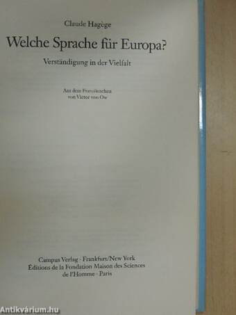 Welche Sprache für Europa?