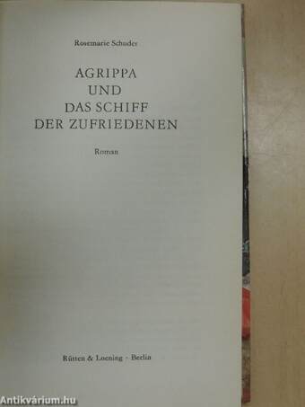 Agrippa und Das Schiff der Zufriedenen