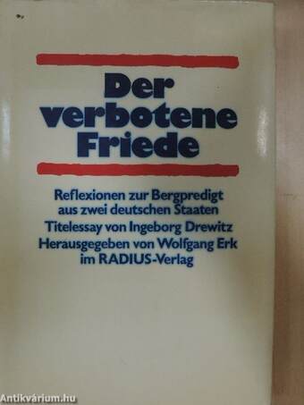 Der verbotene Friede