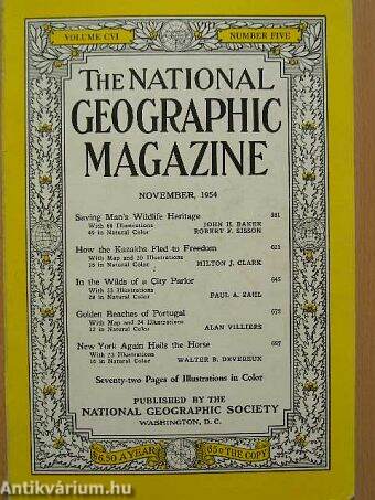 The National Geographic Magazine November 1954