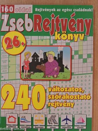 Zsebrejtvény könyv 26.