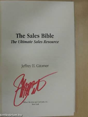 The Sales Bible