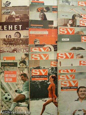 Sportolj Velünk 1966-1971. (vegyes számok, 31 db)