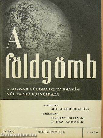 A Földgömb 1940. szeptember