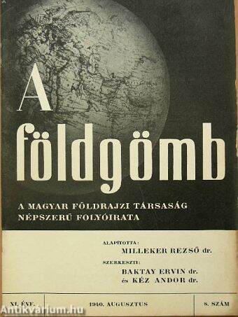 A Földgömb 1940. augusztus