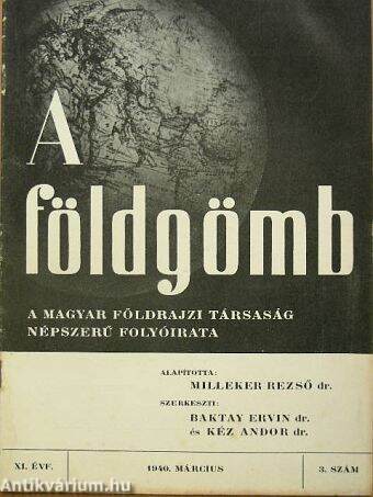 A Földgömb 1940. március