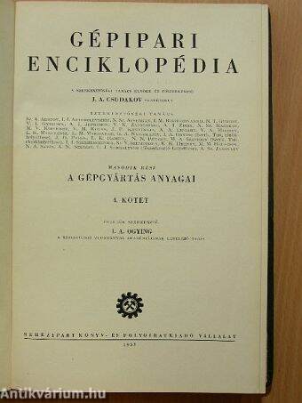 Gépipari enciklopédia 4.