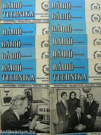 Rádiótechnika 1973. (nem teljes évfolyam)