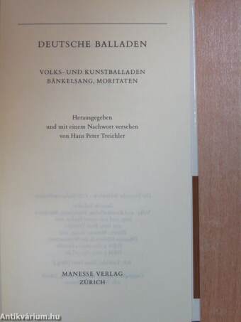 Deutsche Balladen