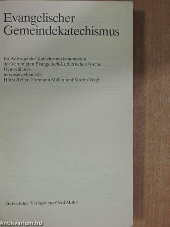 Evangelischer Gemeindekatechismus