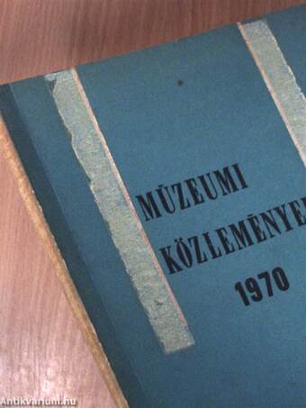 Múzeumi Közlemények 1970/1.