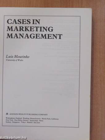 Cases in Marketing Management