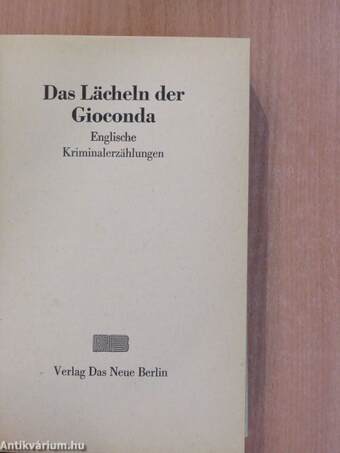 Das Lächeln der Gioconda