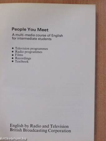 People you meet